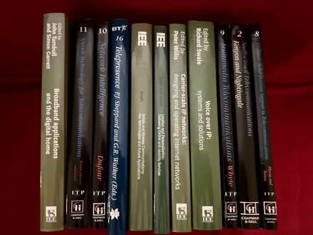 Photo of free A set of books on Telecommunications Technology (IP6) #1