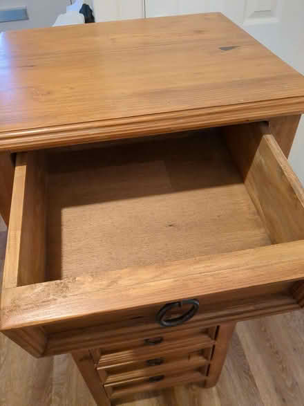 Photo of free Solid pine tallboy set of drawers (North West Leicestershire LE67) #2