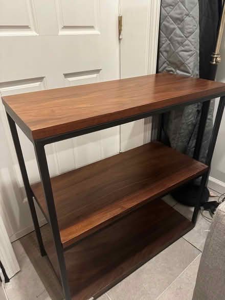Photo of free Low bookshelf and storage console (Southie) #2
