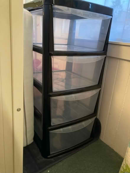 Photo of free Plastic set of drawers (Slateford EH11) #1
