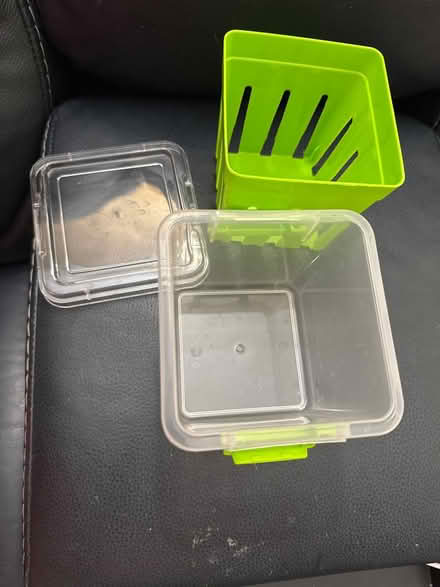 Photo of free Small Plastic Container (Clason Point Bronx NY) #1