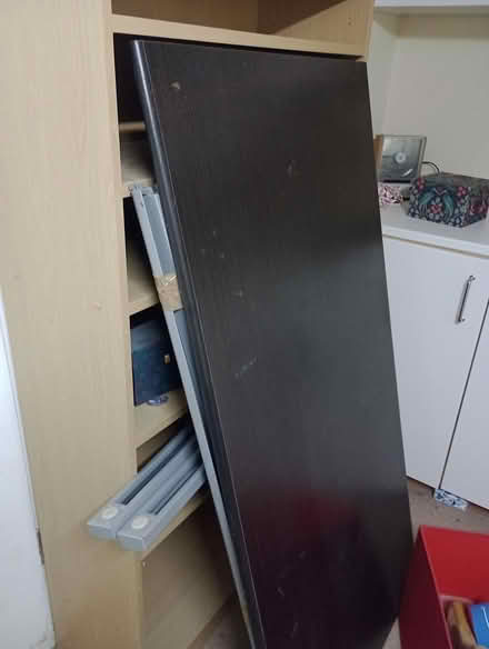 Photo of free Hefty desk (Woodseats S8) #2