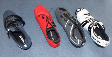 Photo of free Four cycling shoes - three right, one left! (Kingsway) #2