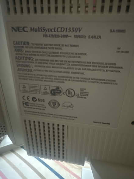 Photo of free 2 monitors 15 inch (Mississauga) #2