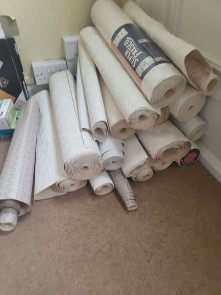 Photo of free Mixed rolls of wallpaper (Trent Vale ST4) #1