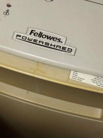 Photo of free Paper Shredder (Cardiff Bay CF10) #3