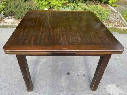 Photo of free bigger table for Xmas? - Mahogany Extending Table (Prestwood HP16) #2