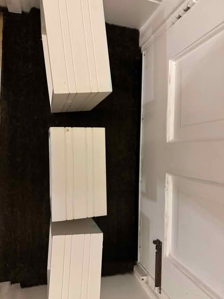 Photo of free 3 white nested square shelvew (SE11) #1