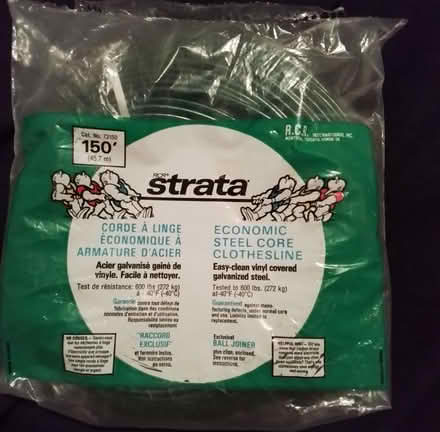 Photo of free Steel Core Clothesline (Uplands / Riverside) #1