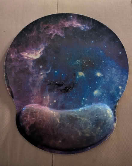 Photo of free Mouse mat with wrist rest (Bromborough Rake, CH62) #1