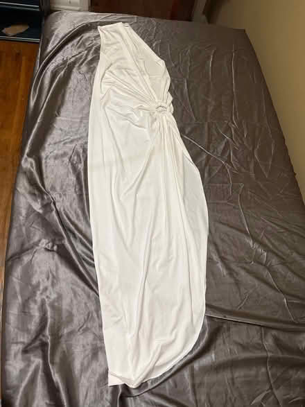 Photo of free Beautiful White 1 Shoulder Dress (Clason Point Bronx NY) #1