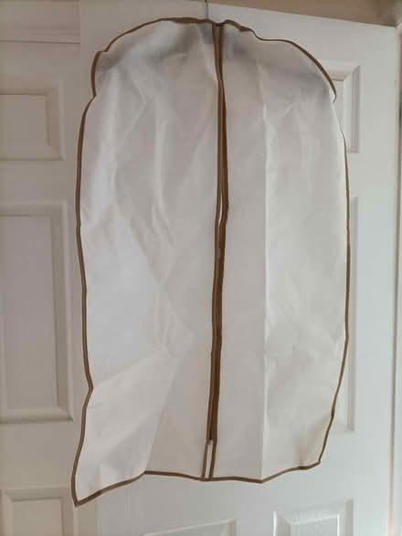 Photo of free 3 Suit/dress Hanging Covers (Bucklesham) #1