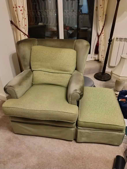 Photo of free Armchair and stood (Tilehurst) #1
