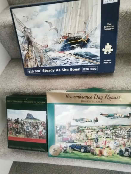 Photo of free 3 jigsaws (Brookvale RG21) #1
