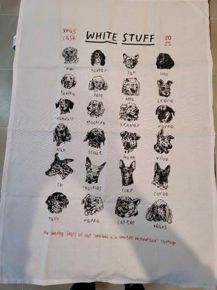 Photo of free White Stuff tea towel (Wimborne,Colehill) #1