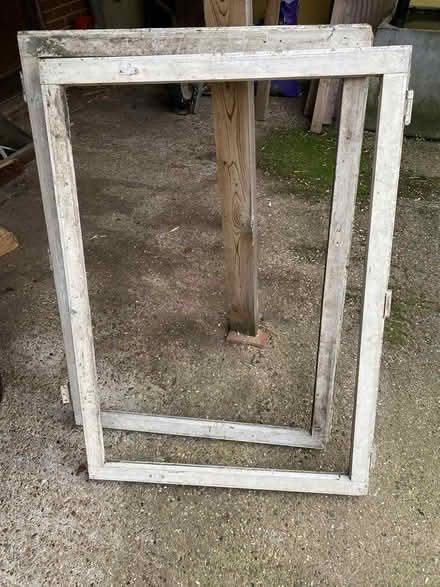 Photo of free Old window frames - no glass (Harleston IP20) #1