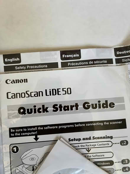 Photo of free Canon Flat Bed Scanner (Midtown Palo Alto) #2