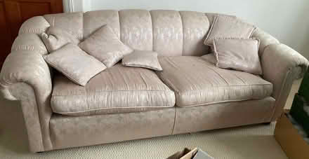 Photo of free Sofa and two chairs (Cardiff CF14 1BH) #1