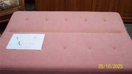 Photo of free Pink click-clack sofa bed suitable for a child stay-over (Crossgates LD1) #2