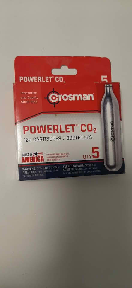 Photo of free Powerlet 12g CO2 cartridges (Hazeldean / Castlefrank) #1