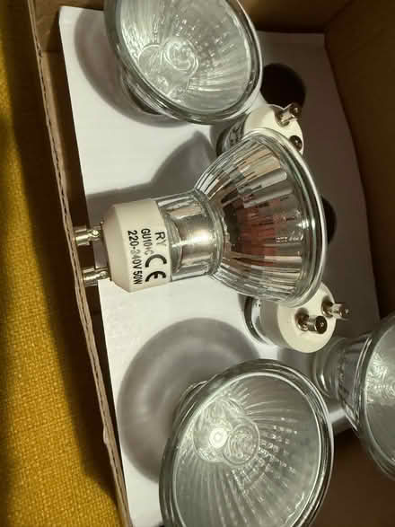 Photo of free Lightbulbs GU10 240v 50w (Marshalswick AL4) #2
