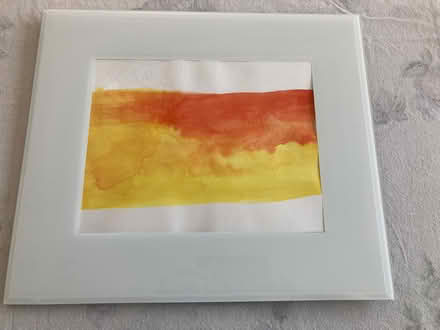 Photo of free Framed Water Color (Near Eubank Costco) #1