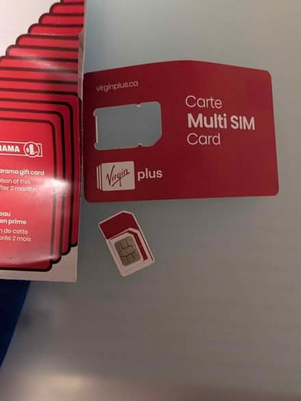 Photo of free Brand New Multi SIM Card Virgin (Milton) #2