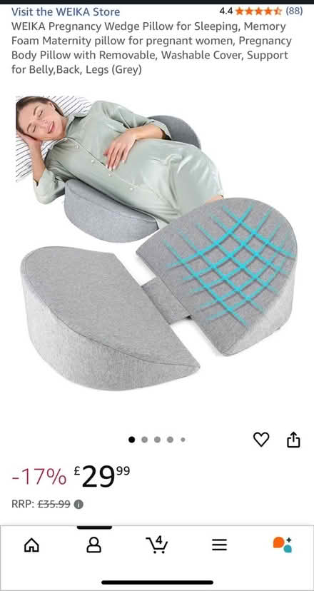 Photo of free Pregnancy pillow (Bd1) #3