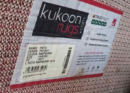 Photo of free Large outdoor rug (South reading RG2) #1