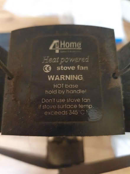 Photo of free Stove fan (Enfield EN2) #4