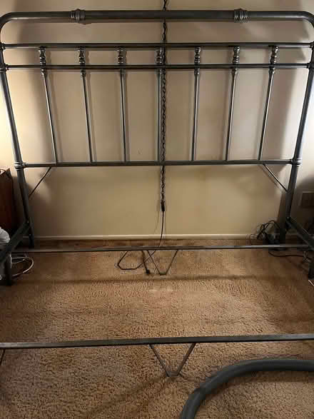 Photo of free King size bed frame and boxsprings (Ottawa west) #1