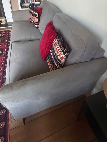 Photo of free Grey 3-seater sofa (Golden Triangle NR2) #3