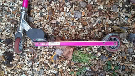 Photo of free Pink child's scooter (Smiths Estate OX28) #2