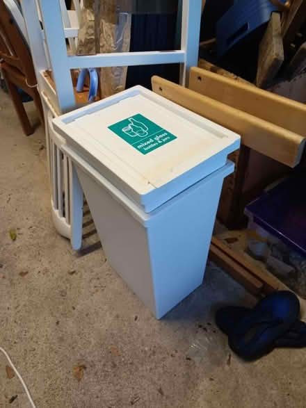 Photo of free 2 X plastic bins (Wellingborough NN8) #1