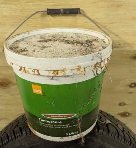 Photo of free Part used pot of B&Q Timbercare (North Bersted PO21) #1