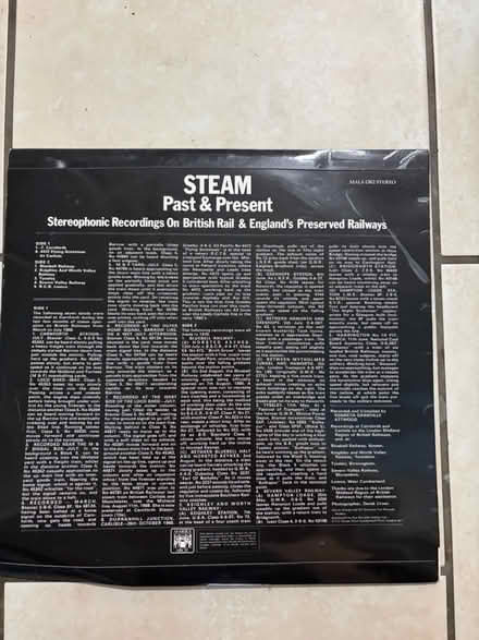 Photo of free Steam train LP (Westbury Wilts BA13) #2