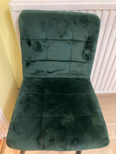 Photo of free Dark green vanity chair (BR2) #1