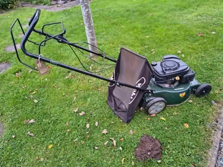 Photo of free Petrol mower. SPARES OR REPAIR (Poolbrook WR14) #1