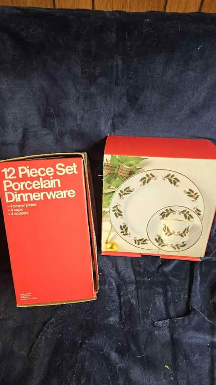 Photo of free Christmas dinnerware (Severn) #1