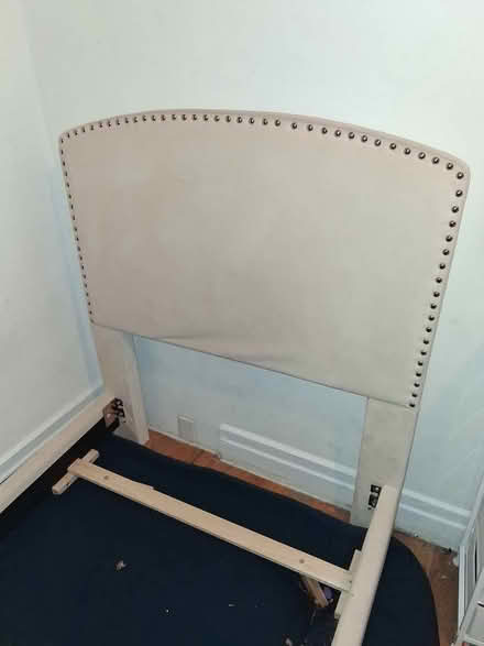 Photo of free Twin Sized Headboard and Bedframe (Hell's Kitchen) #1