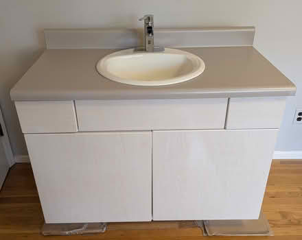 Photo of free Vanity cabinet - 42" (Pleasantville) #1