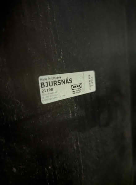 Photo of free IKEA Black Table ("BJURSNÄS") (Teddington TW11) #3