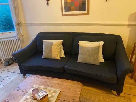 Photo of free Navy sofa (St leonards TN37) #4