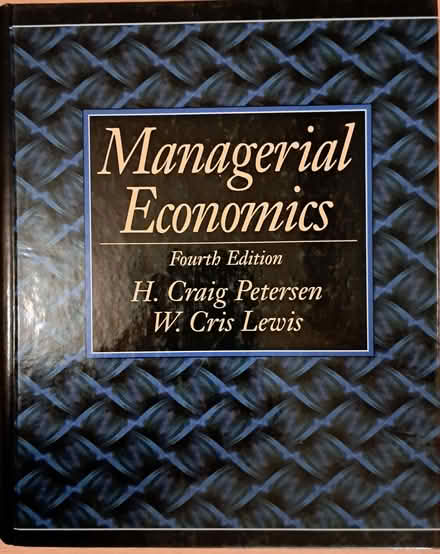 Photo of free Book - Managerial Economics (Park Hill CR0) #1
