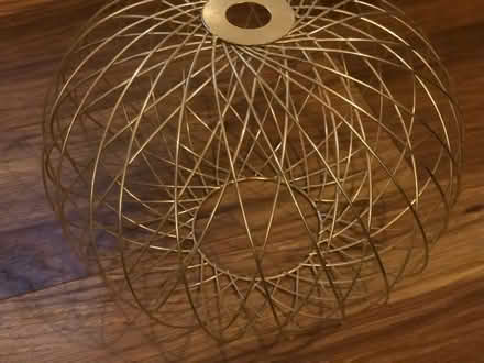 Photo of free Cage gold lampshades (Richmond TW1) #3