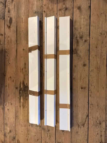 Photo of free IKEA RIBBA SHELVES x 7 (Stoke Newington N16) #1