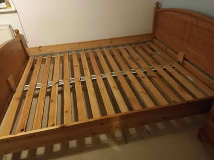 Photo of free Wooden bed frame, IKEA Dokka (BR3, Park Langley) #2