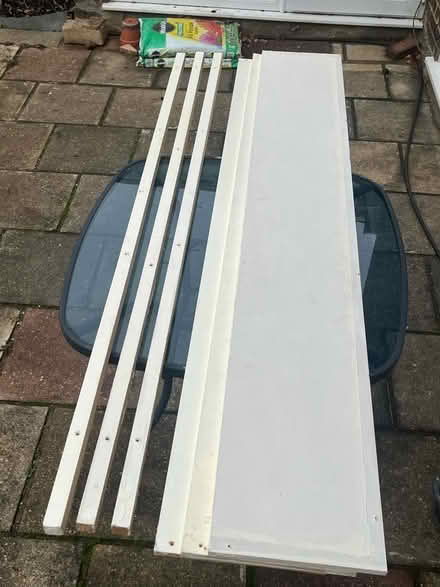 Photo of free 3 Long MDF Shelves (St Stephens AL3) #1