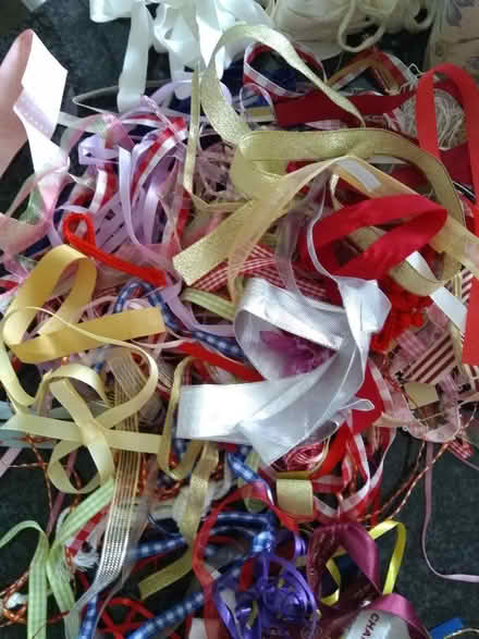 Photo of free Lots of ribbons, for crafts or wrapping presents, etc (Millhouses S7) #3