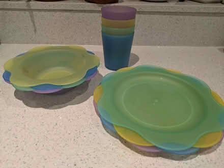 Photo of free Plastic plates, bowls and cups (Downend BS16) #1